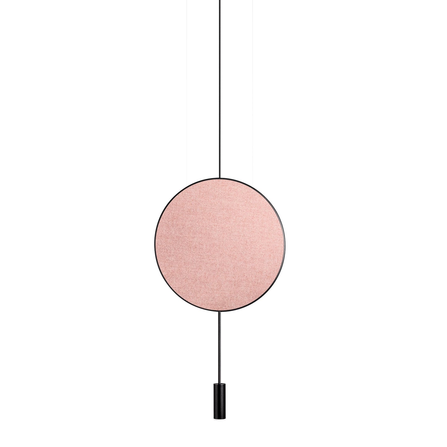 Revolta Pendant Light with Acoustic Panel