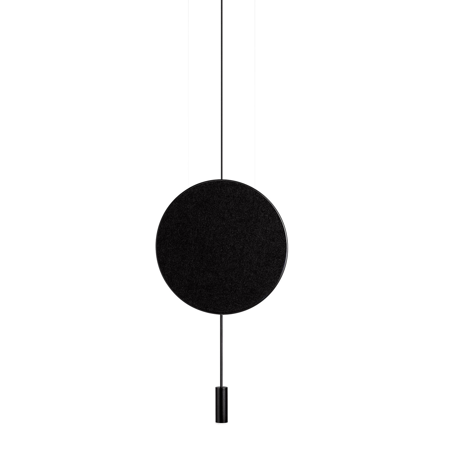 Revolta Pendant Light with Acoustic Panel