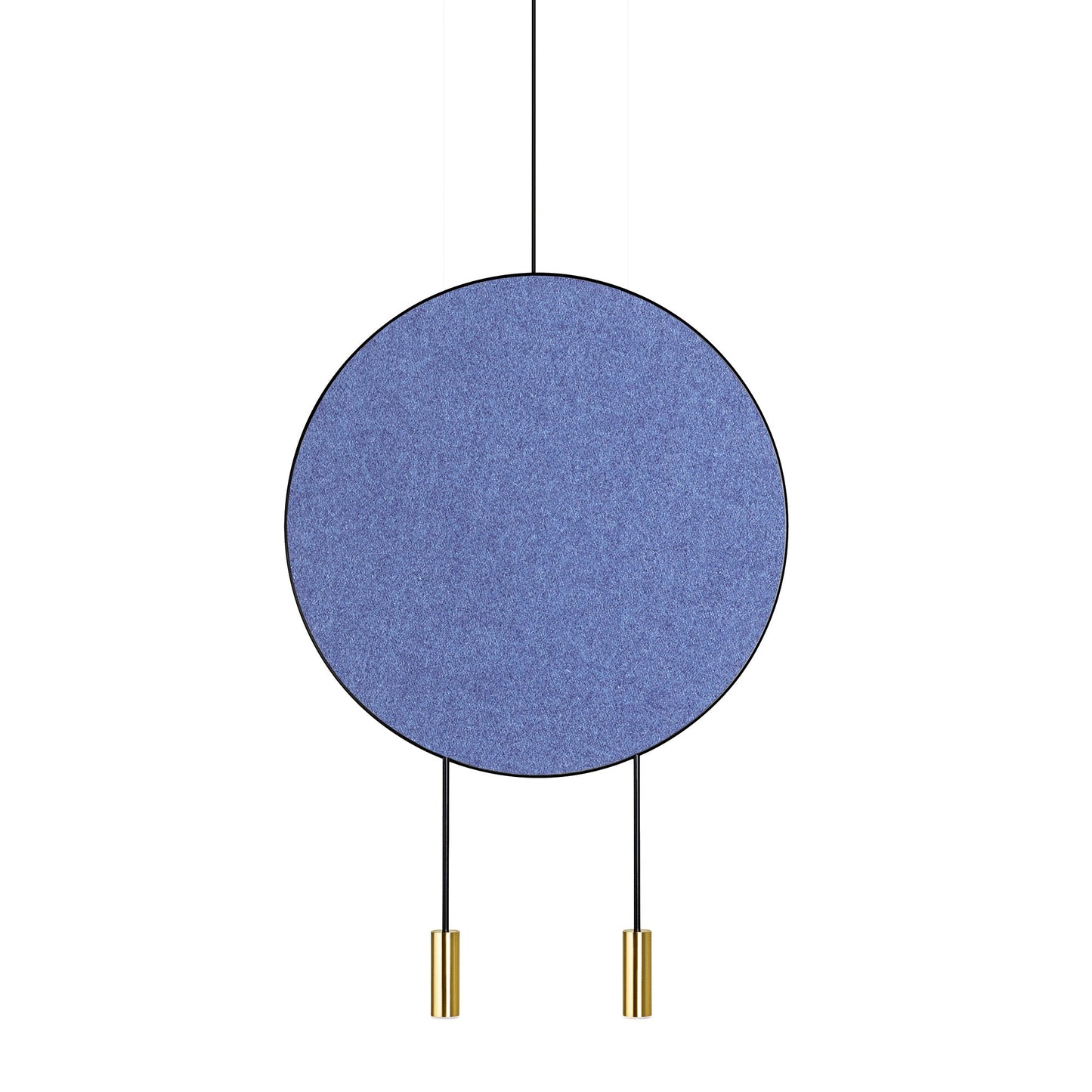 Revolta Pendant Light with Acoustic Panel