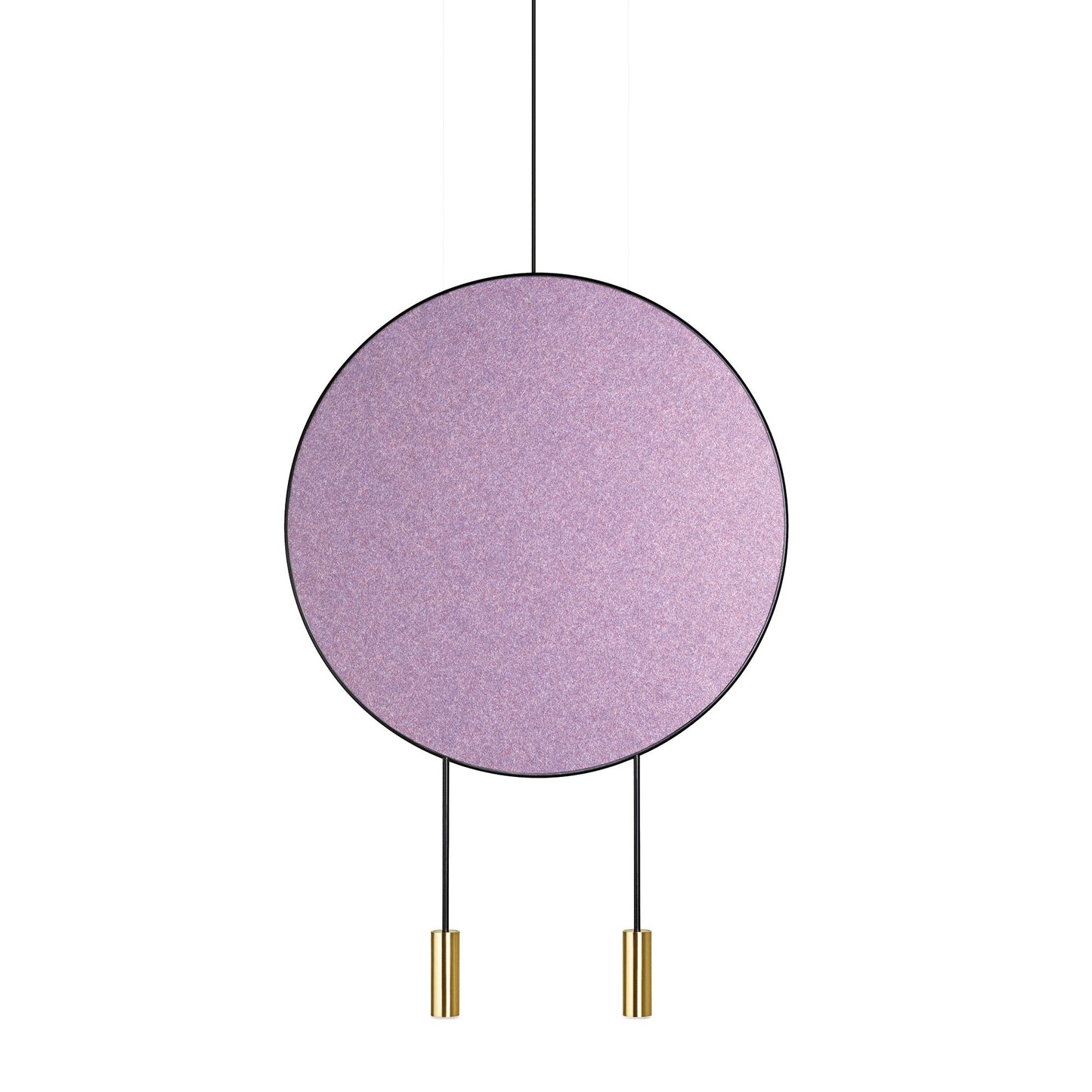 Revolta Pendant Light with Acoustic Panel