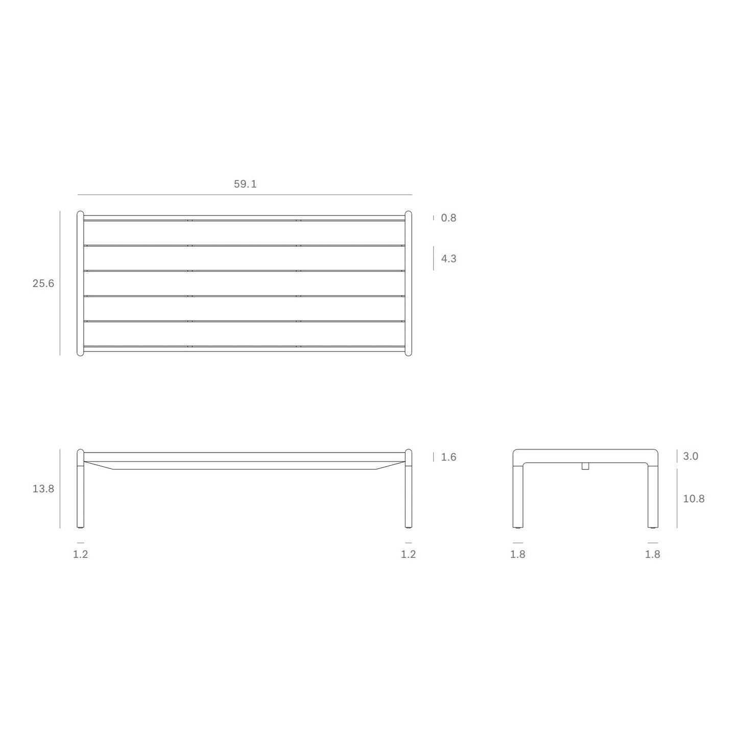 Jack Outdoor Coffee Table