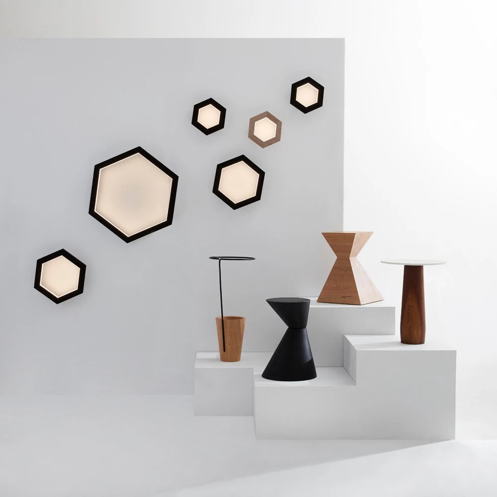 Hexagon LED Wall Sconce