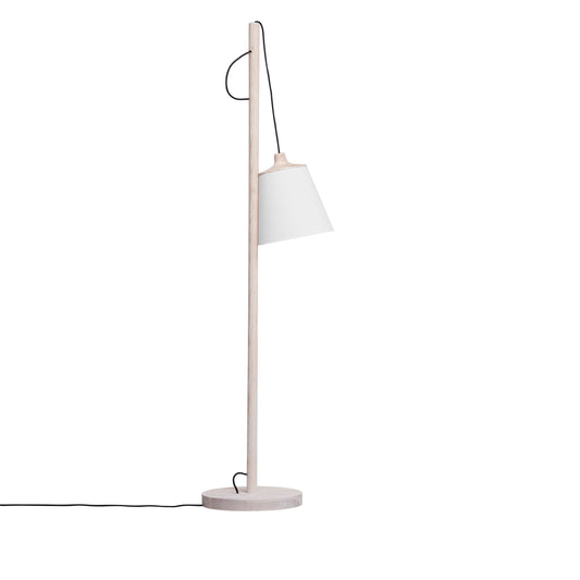 Oak/White Pull Floor Lamp OPEN BOX