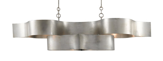 Grand Lotus Oval Chandelier