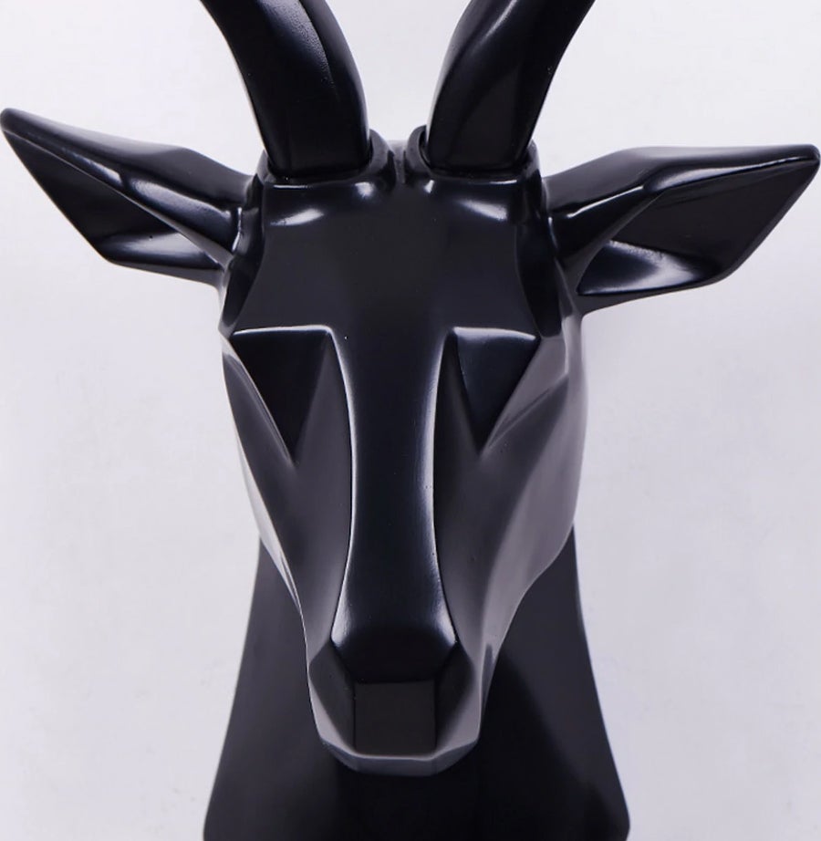 Finnigan Faux Deer Head Sculpture