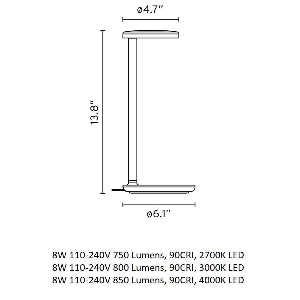 Oblique Table Lamp