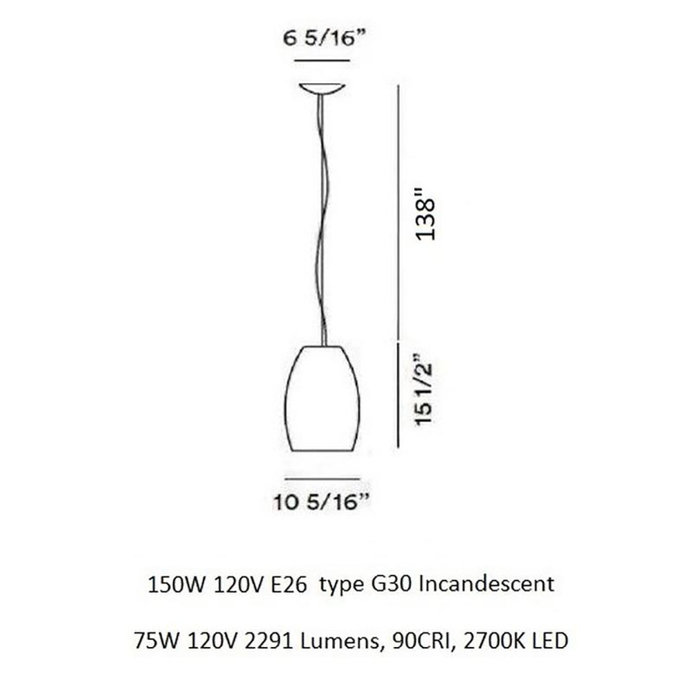 Buds 1 Pendant Light