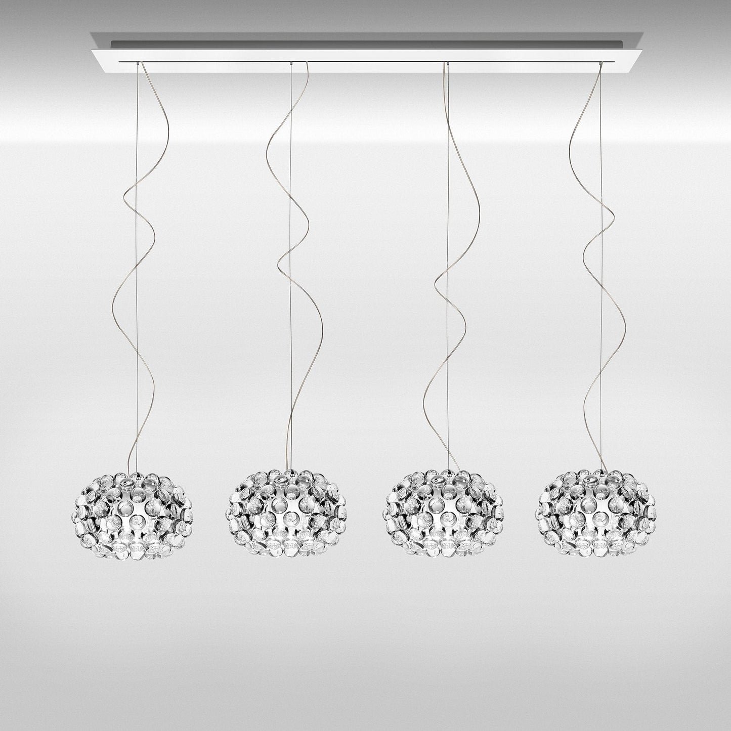 Caboche Long Linear Multi Light Pendant Light