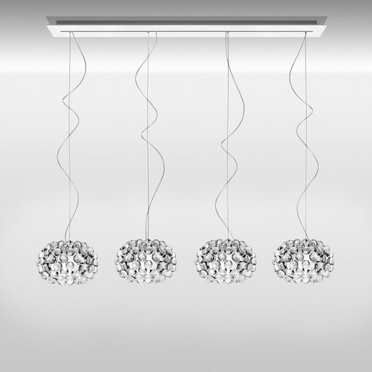 Caboche Long Linear Multi Light Pendant Light