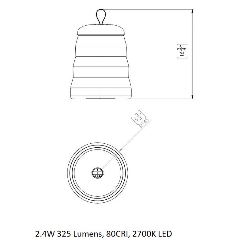 Cri Cri Silicone Outdoor Portable Lamp