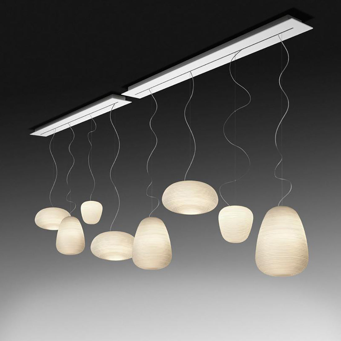 Rituals Long Linear Multi Light Pendant Light