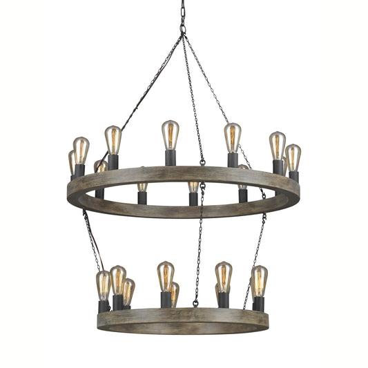 Sean Lavin Avenir Two-Tier Chandelier