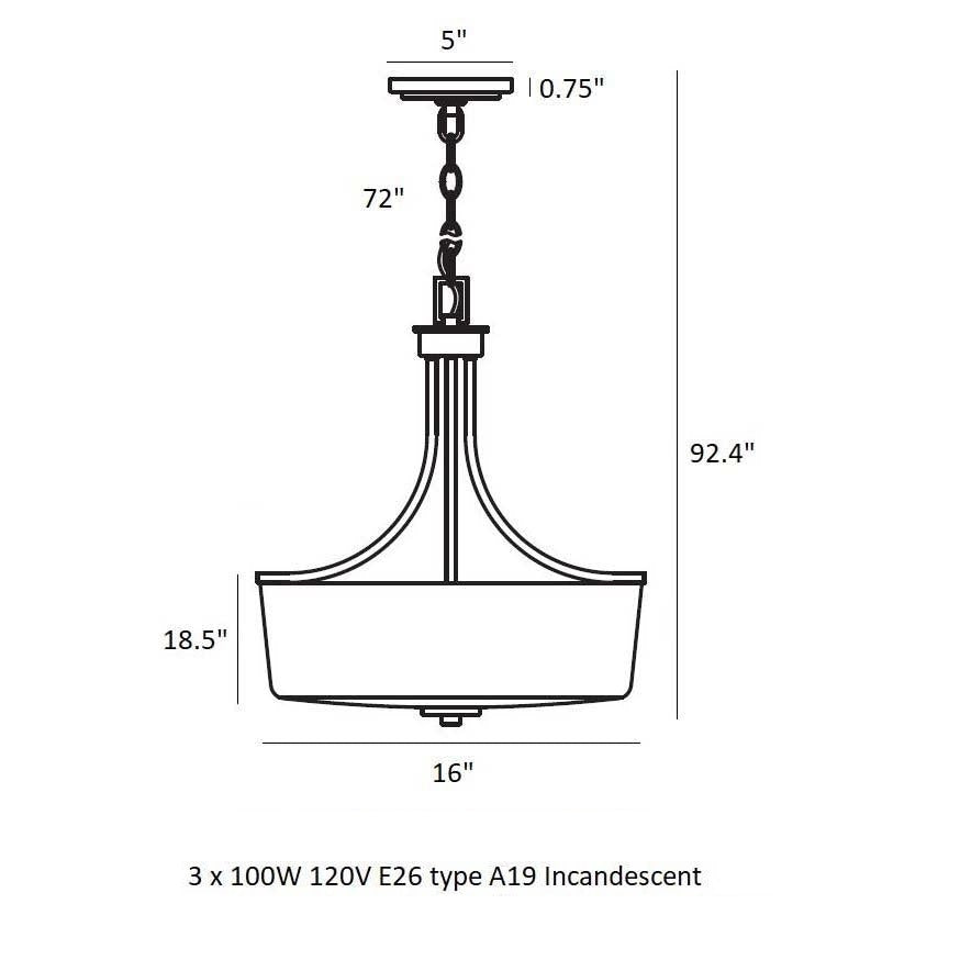 Canfield Pendant Light