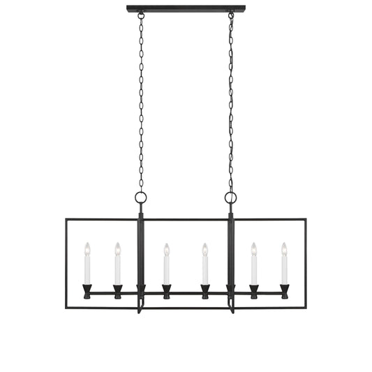 Chapman and Myers Keystone Linear Chandelier