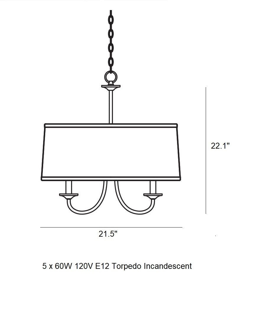 Seville Shade Chandelier