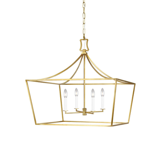 Chapman and Myers Southold Wide Chandelier