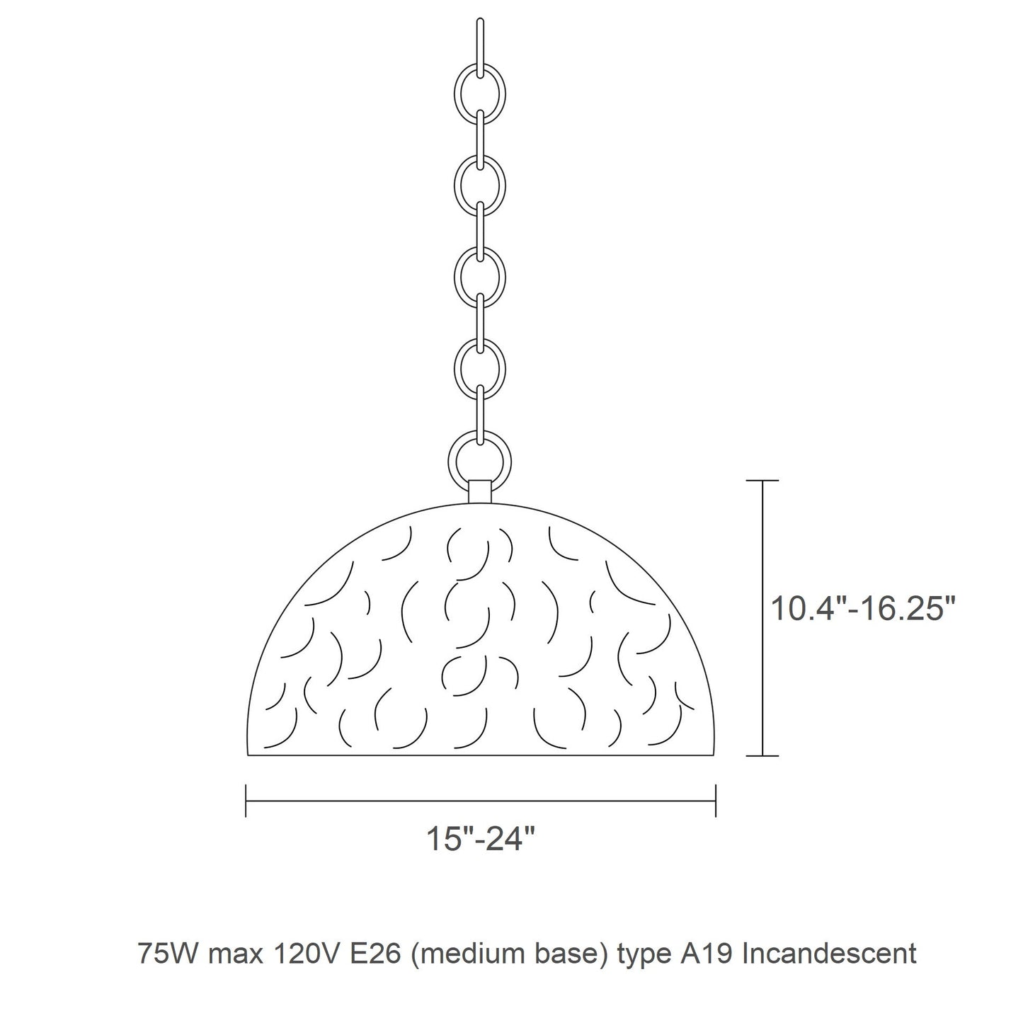 ED Ellen DeGeneres Whare Pendant Light