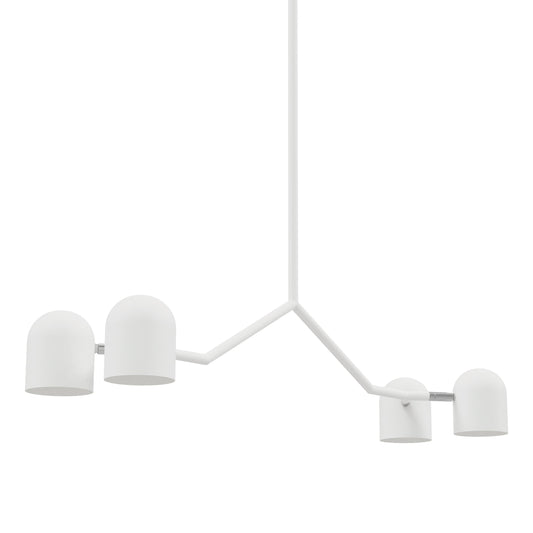 Tandem 4-Head Pendant Light