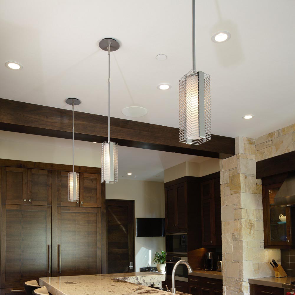 Downtown Mesh Rod Pendant Light