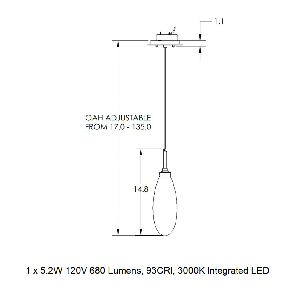 Fiori Pendant Light