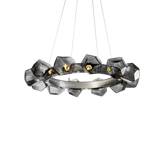 Gem Radial Ring Chandelier