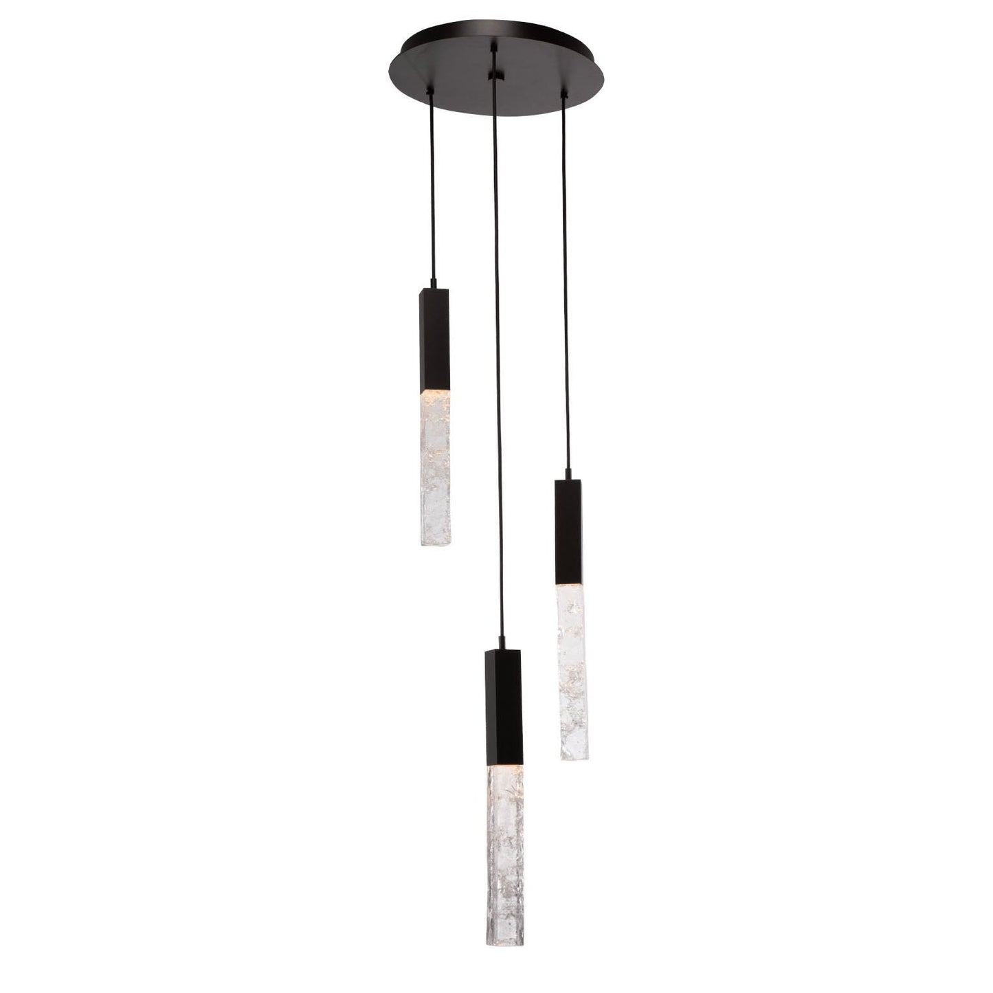 Glacier Round Multi-Light Pendant Light