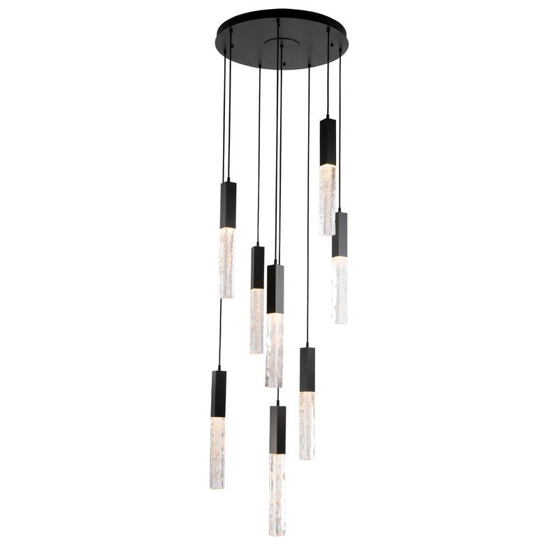 Glacier Round Multi-Light Pendant Light