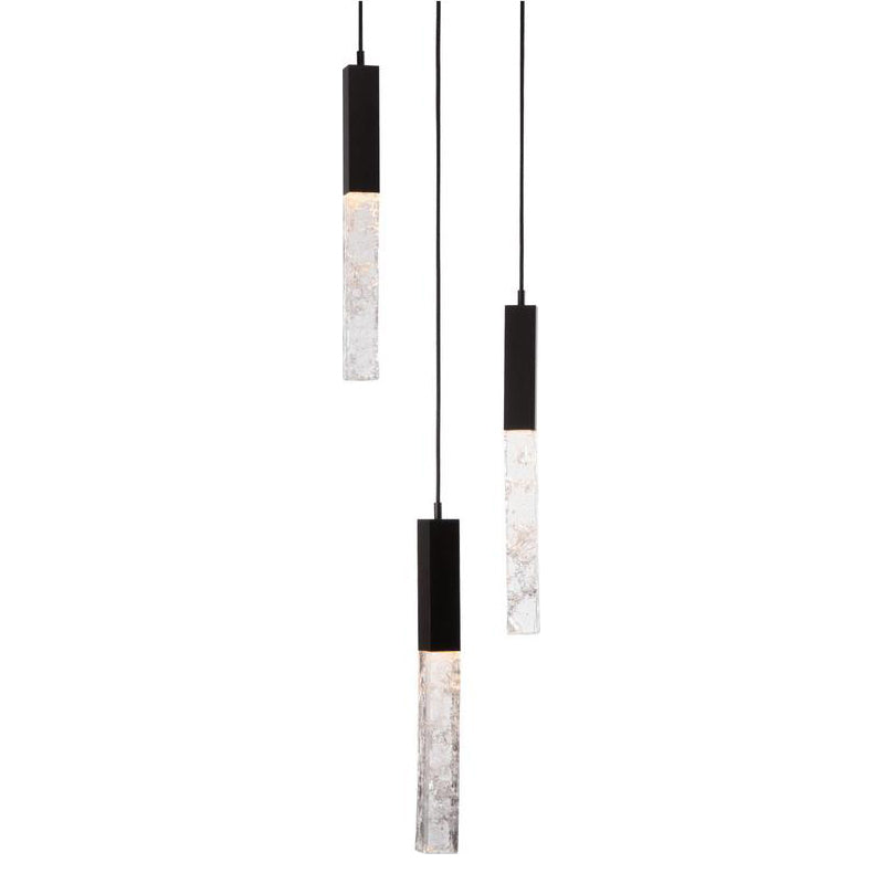 Glacier Round Multi-Light Pendant Light