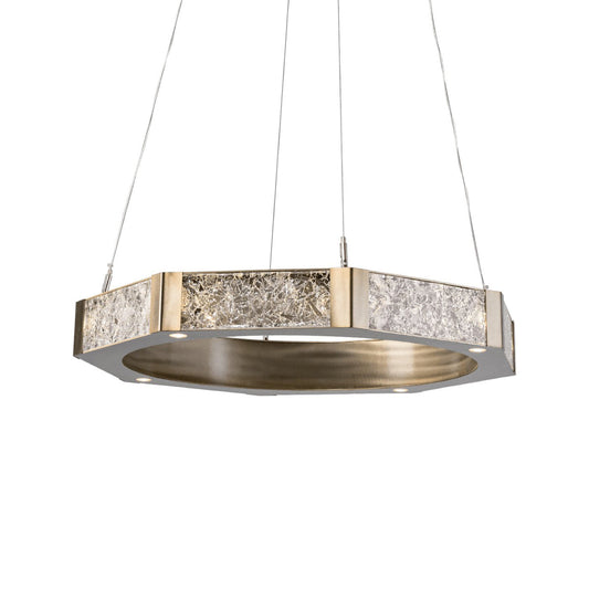 Glacier Single Tier Ring Chandelier