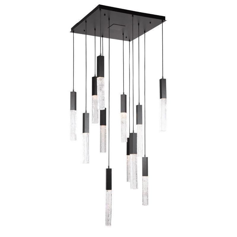 Glacier Square Multi-Light Pendant Light