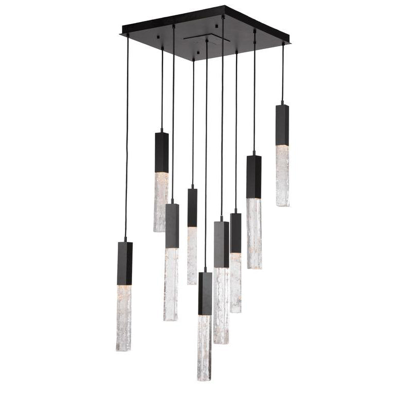 Glacier Square Multi-Light Pendant Light