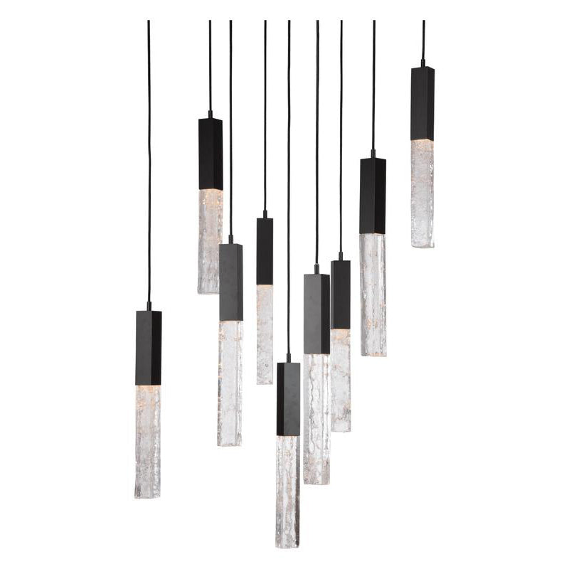 Glacier Square Multi-Light Pendant Light