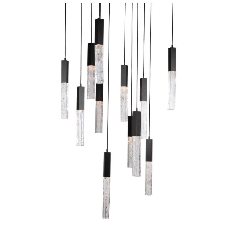 Glacier Square Multi-Light Pendant Light