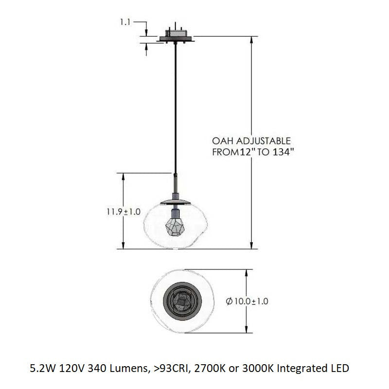 Nova LED Pendant Light