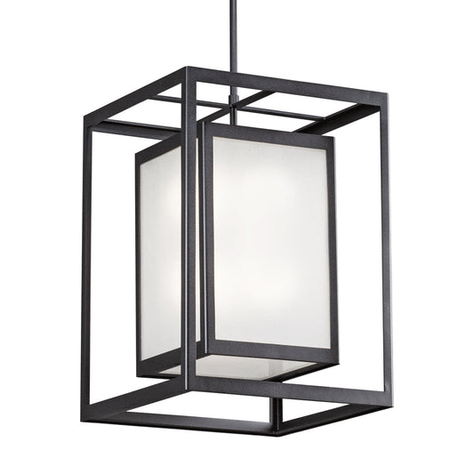 Outdoor Double Box Pendant Light