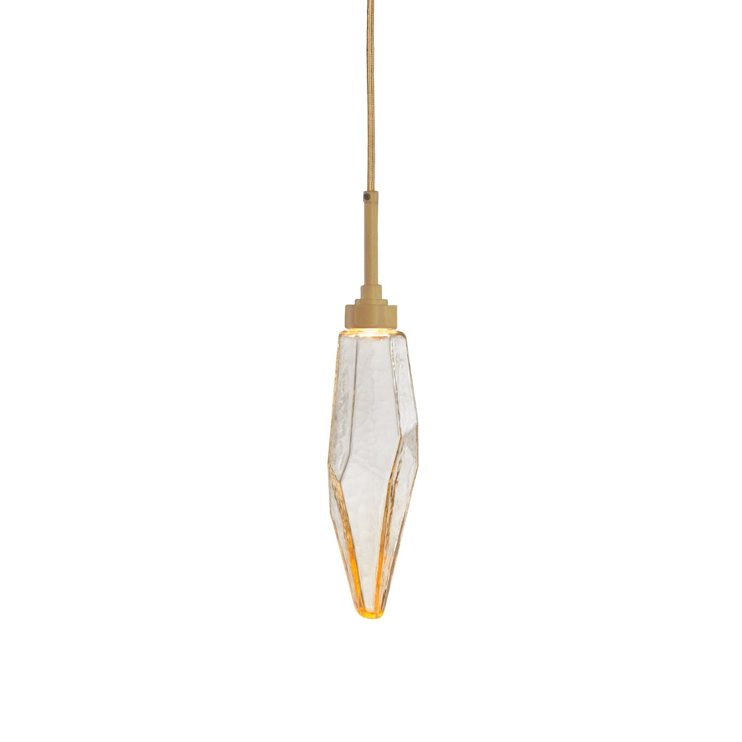 Rock Crystal Pendant Light