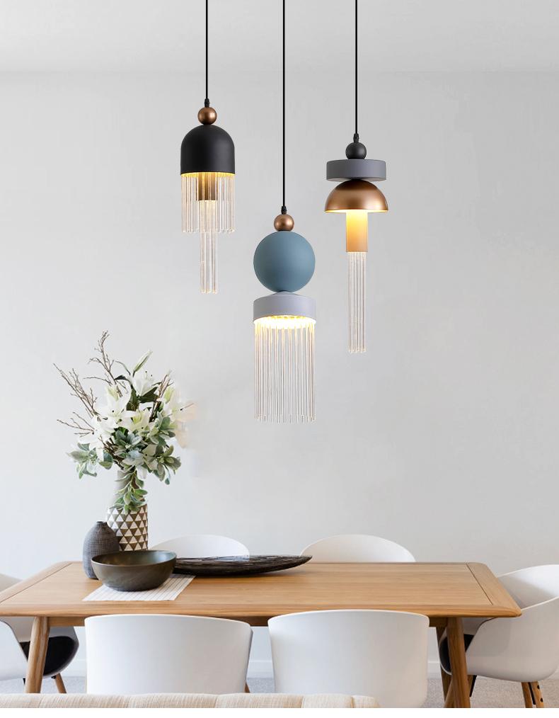 Quri Tassel Modern Pendant Light