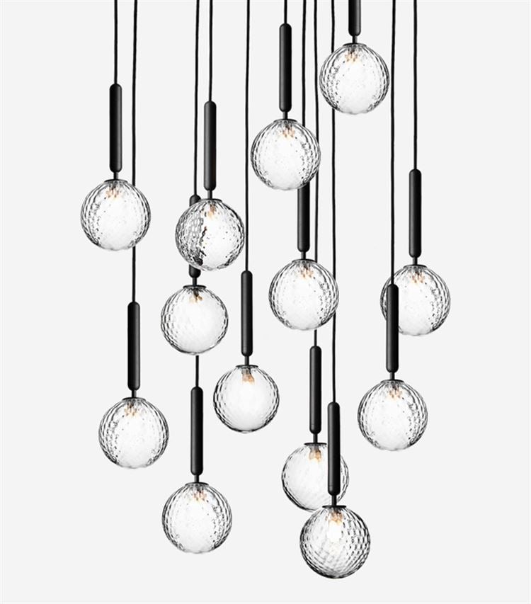 Finni Globe Glass Modern Pendant Light 