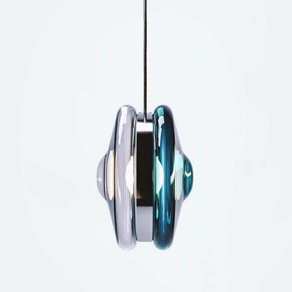 Kerra Glass Contemporary Pendant Light 
