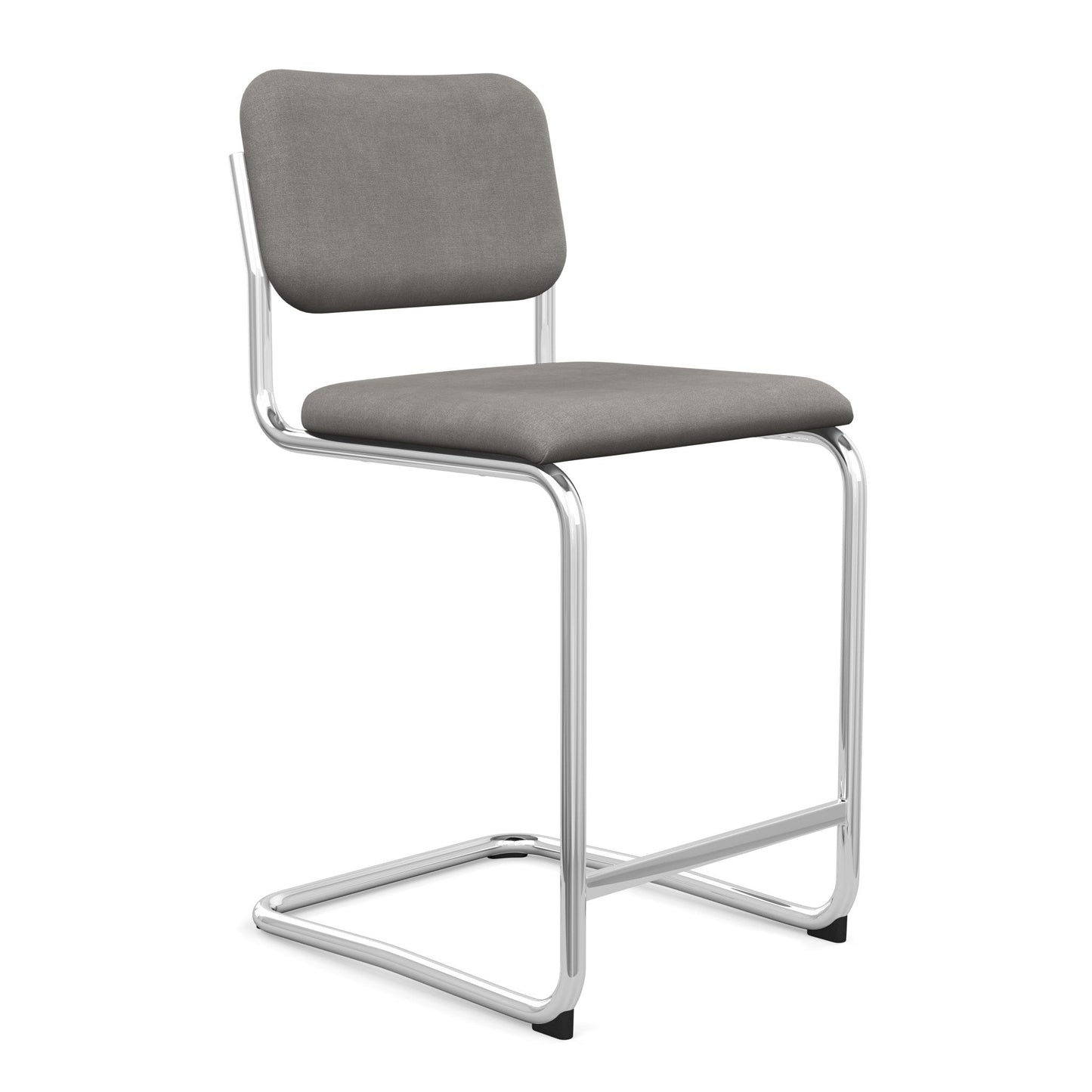 Cesca Stool with Upholstered Seat and Back