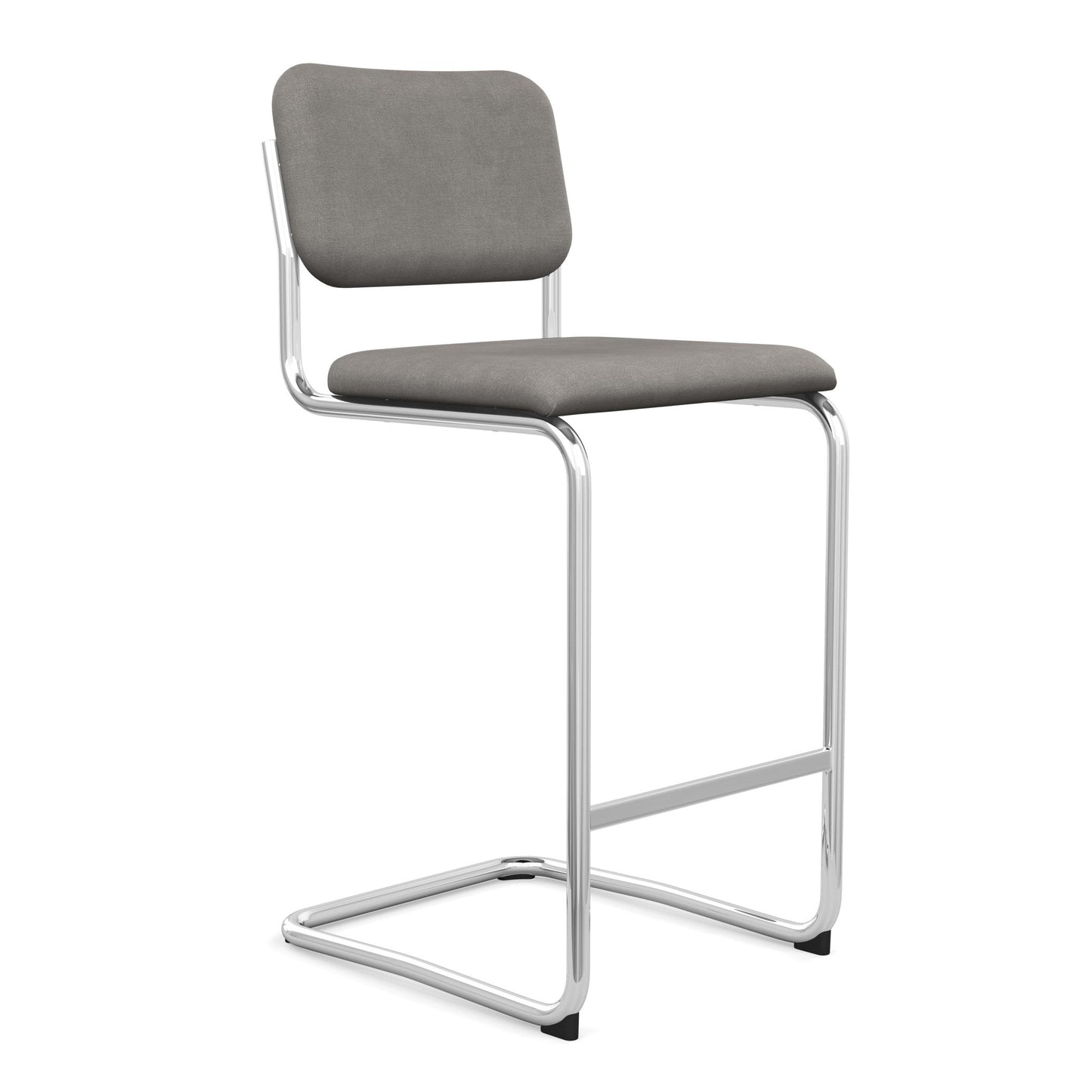 Cesca Stool with Upholstered Seat and Back