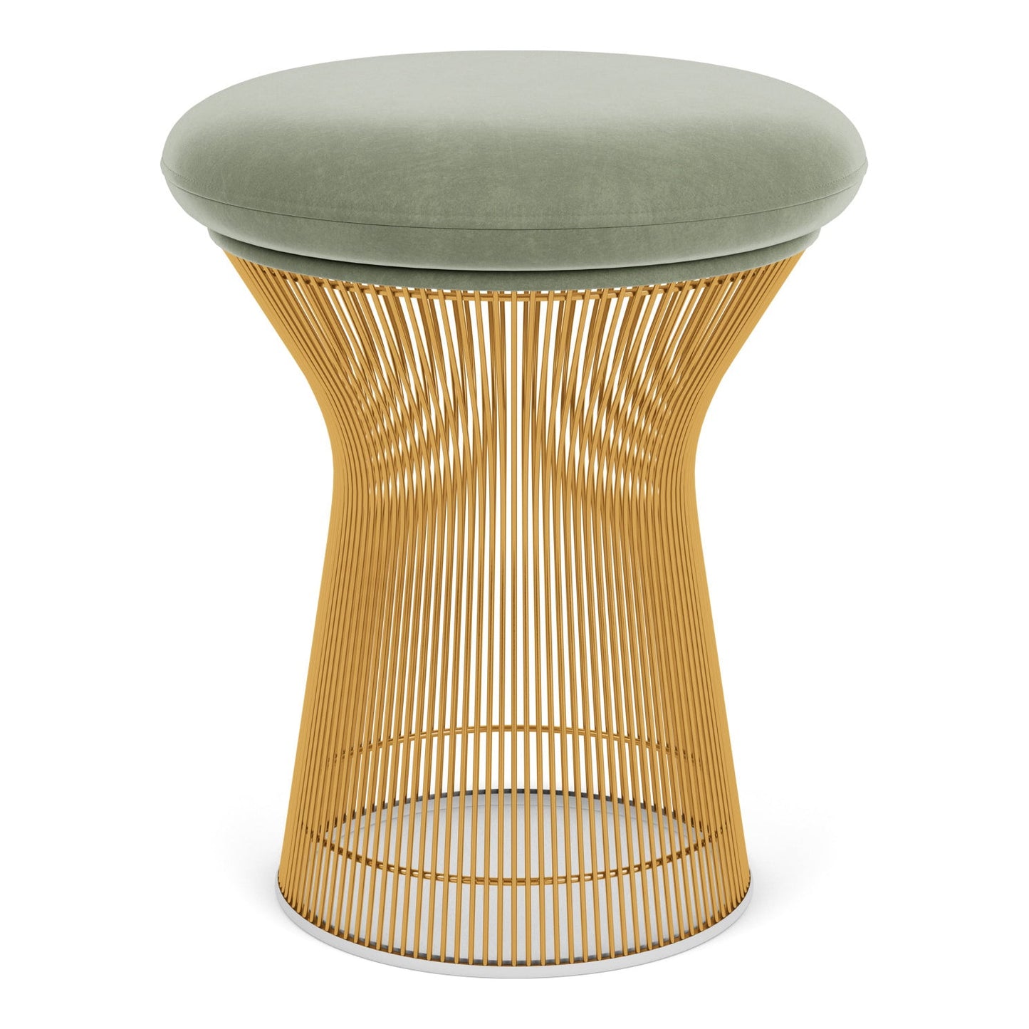 Platner Gold Stool