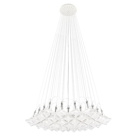 Facet Sculpture Cluster Pendant Light