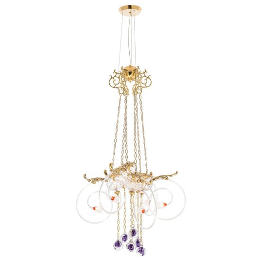 Galaxy Luminia Quadrix Lenitas Sculpture Chandelier