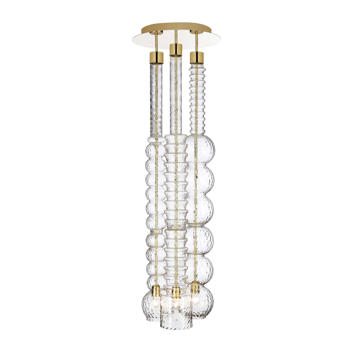 Praha Sculpture Cluster Pendant Light