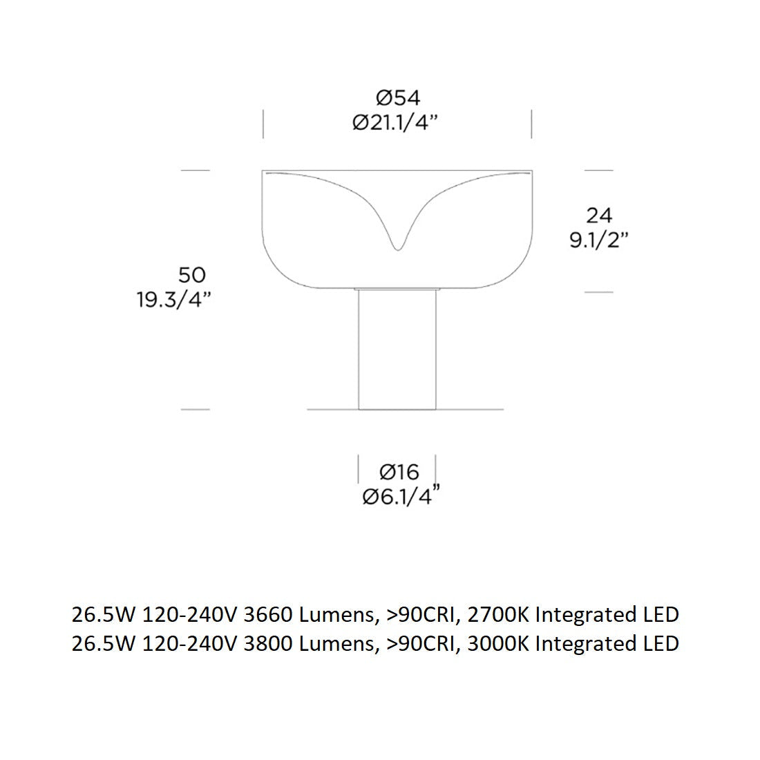 Aella Mini LED Table Lamp