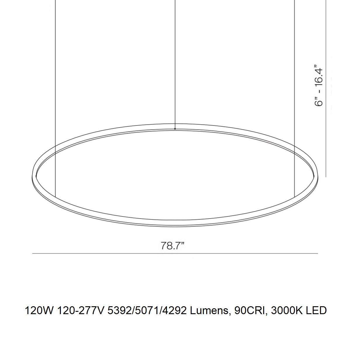 Compendium Circle Pendant Light