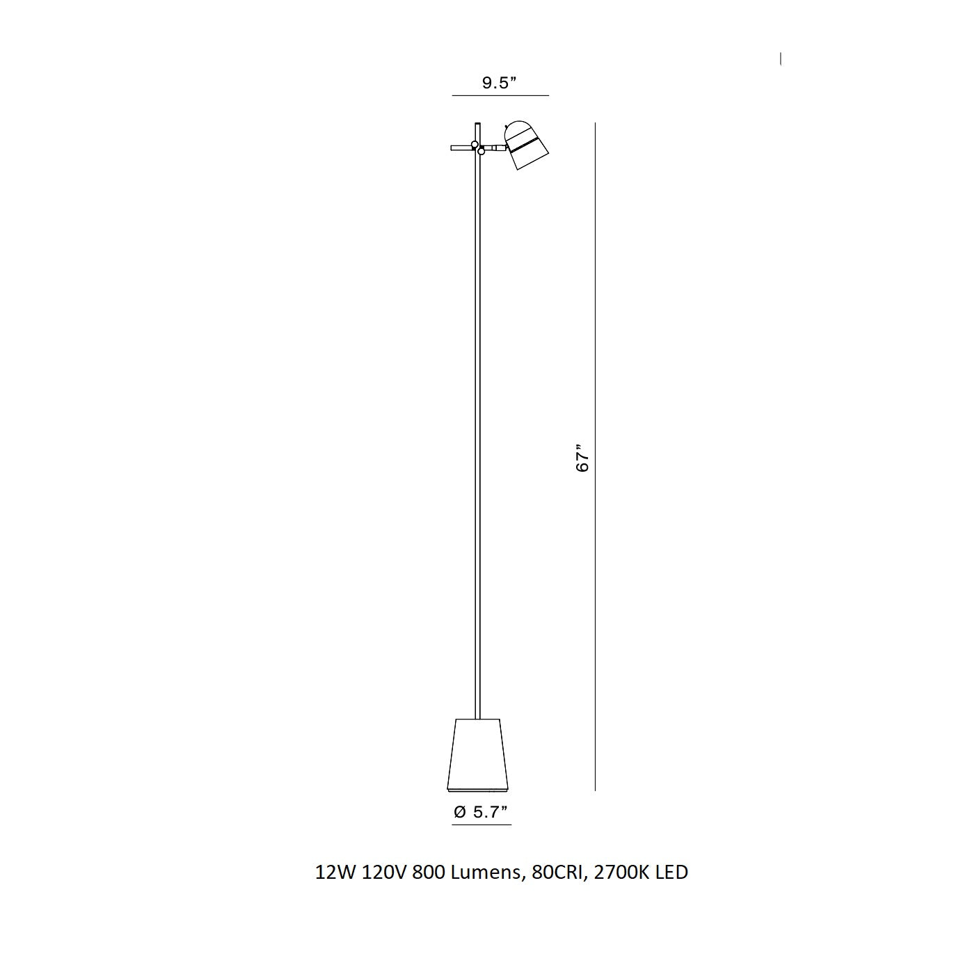 Counterbalance Floor Lamp