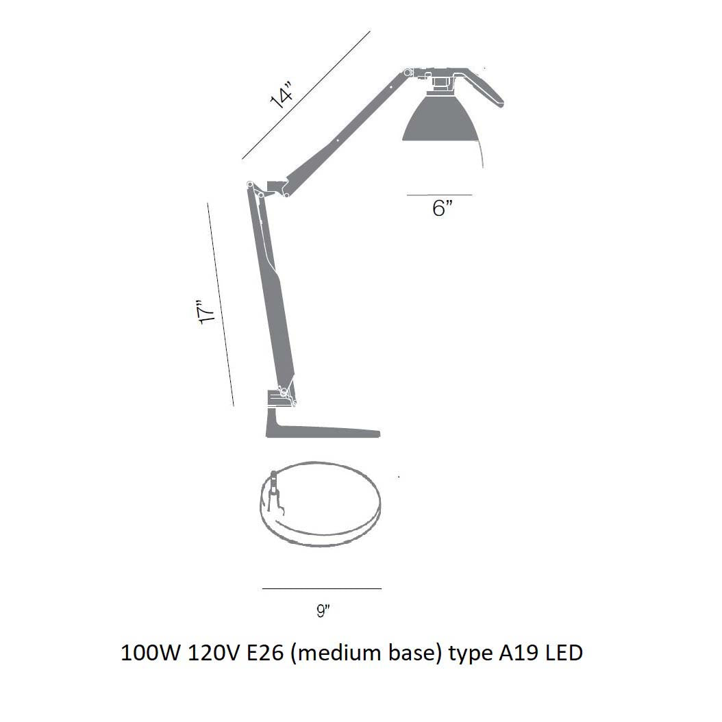 Fortebraccio Table Lamp