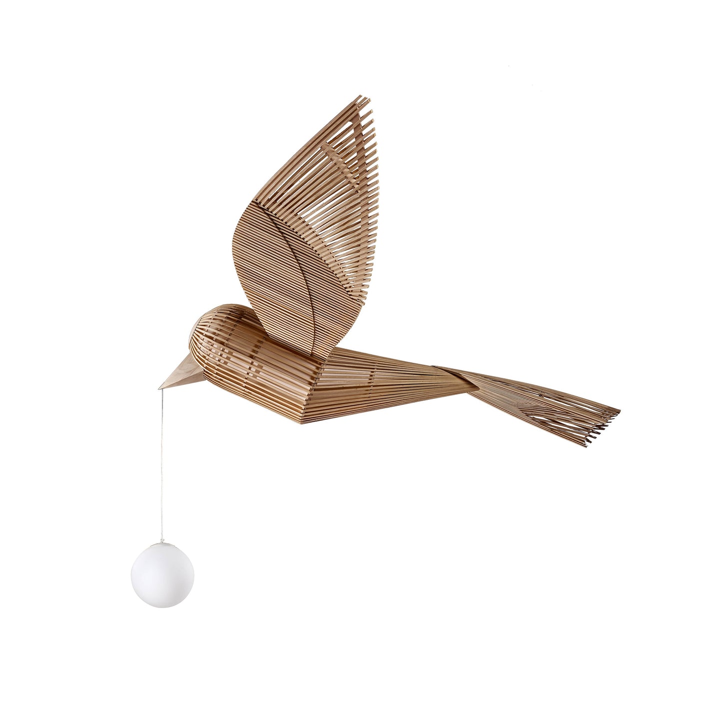 Life-Size Birdy Horizontal Suspension Light